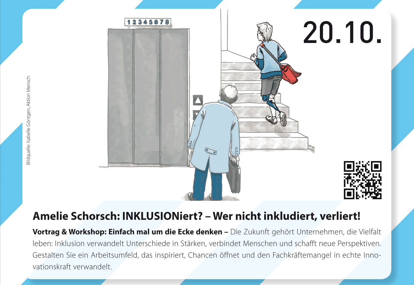 Amelie Schorsch – INKLUSIONiert? – Wen nicht inkludiert, verliert!